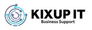 Kixup IT Logo - side 300x100 - whitebg